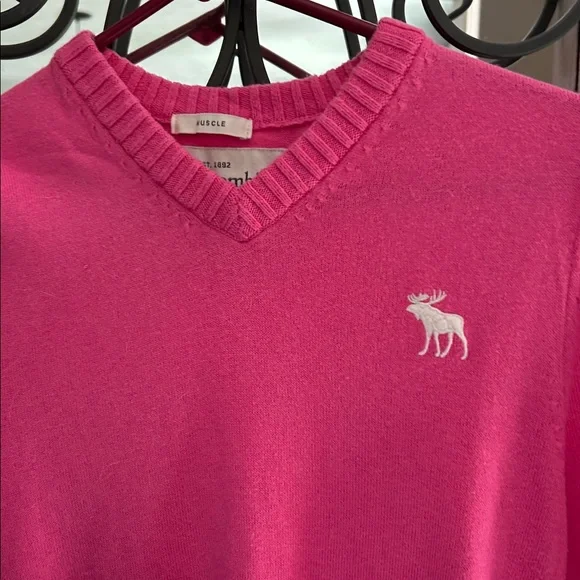 Abercrombie & Fitch Pink Sweater - Picture 3 of 6